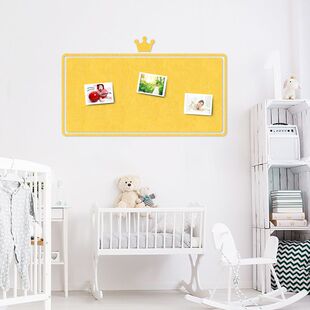 展示牌毛毡板布置墙面留言板贴墙记事彩色板温馨布告栏壁饰方格