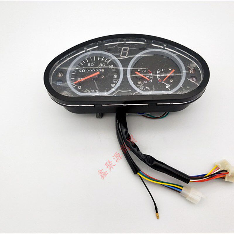 摩托三轮车全蓬包车仪表台仪表水温油位指示档位指示里程表配件