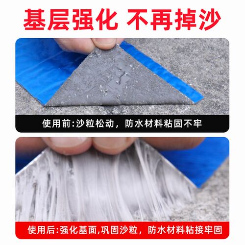 固沙剂水泥地面起沙修复墙面固化抗碱掉皮漏水界面剂渗透型固沙宝
