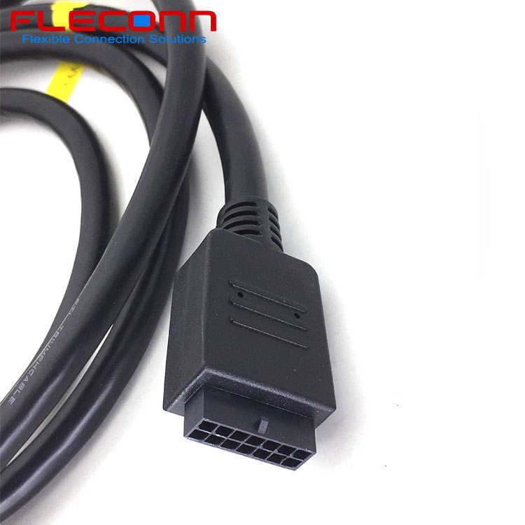 MOLEX3.0间距430201400注塑端子线 小5559系列二次注塑成型线束