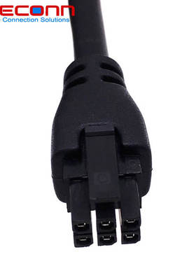 莫氏Molex 3.0mm间距小5557 5559 430250600 2x3P 6P注塑端子线