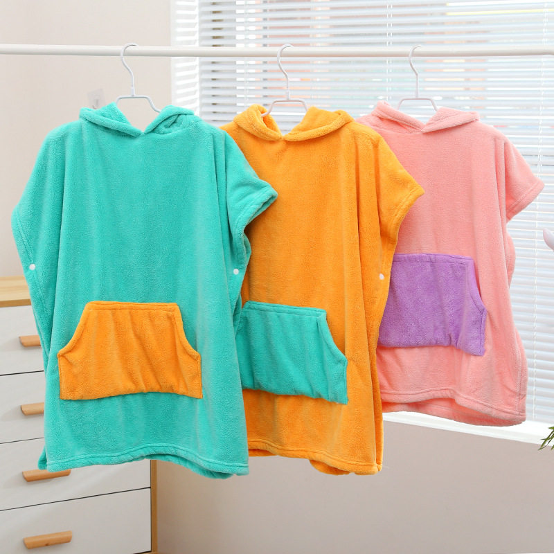 恐龙儿童浴巾宝宝斗篷带帽男女童专用大童吸水浴袍游泳沙滩披风,婴童用品,浴巾,淘宝优惠券,粉丝福利购,淘宝优惠卷