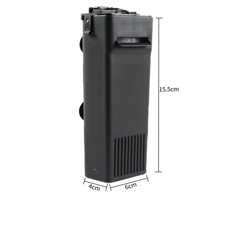 乌龟缸过滤器龟池龟箱过滤低水位静音迷你小型三合一浅水瀑布水泵