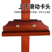 胡桃色复古画架美术生专用画板支架式 展示架油画架素描画画架子折