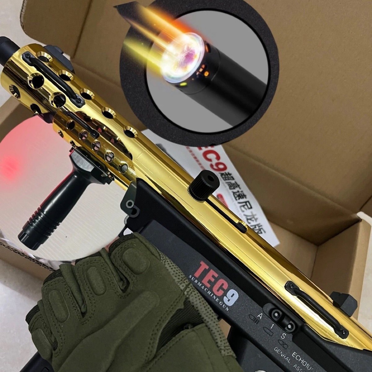 悍迪TEC-9男孩csgo电动连发