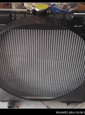 金杯/领骐/1301N010A60/国四原厂中冷增压水箱/带风圈/水口38mm