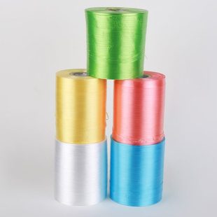 多色打包机用pe自动结束带塑料捆扎绳纸箱打捆封口机用结束带