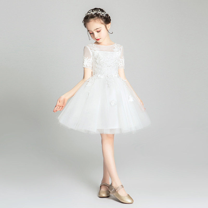 儿童礼服公主裙婚纱蓬蓬小花童洋气模特走秀演出服白纱裙女晚礼服,童装/婴儿装/亲子装,儿童礼服,淘宝优惠券,粉丝福利购,淘宝优惠卷