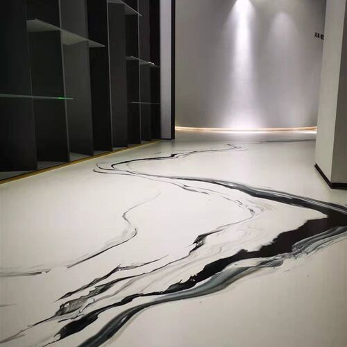 水墨环氧地坪漆水泥地面漆t耐磨自流平水泥家用改造室内树脂地板
