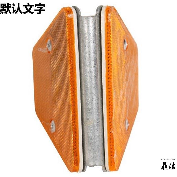 护栏单面双面铸铝道钉突起路标反光道钉轮廓标公路减速指引路标