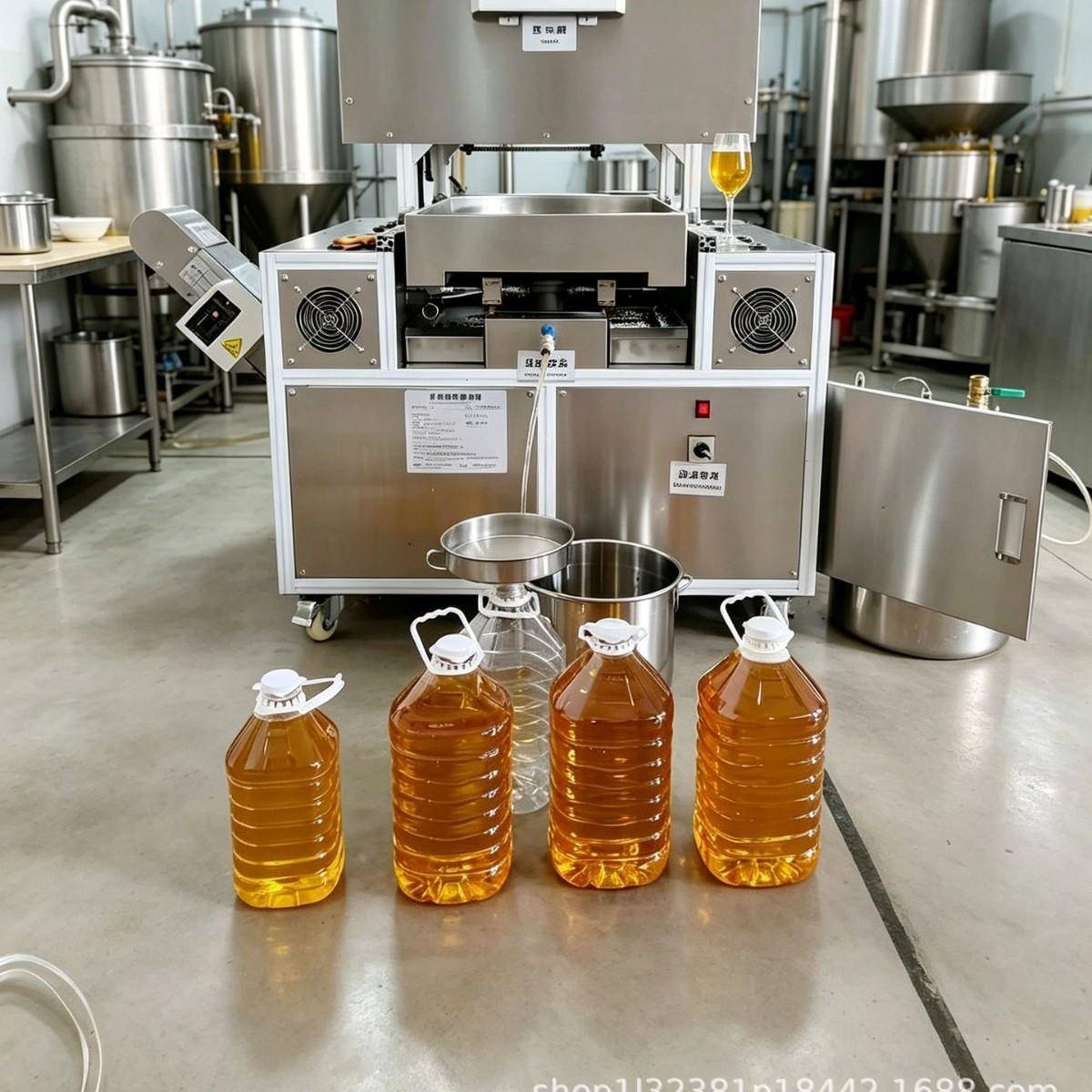 全自动液压核桃榨油机带皮直接压榨油坊芝麻花生菜籽低温冷榨液压