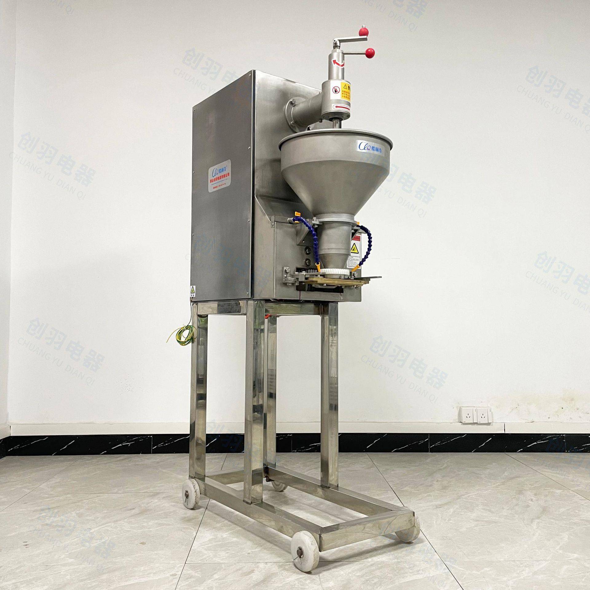 优选大型肉丸挤丸机鱼肉成型机全自动肉制品鲜肉打浆成型一体机