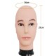 抿嘴男士 头模大头围头模型cos毛娘修毛放置假发面具可插针假人头