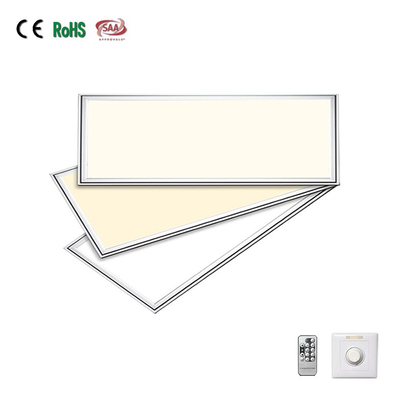 高亮度可调led平板灯600x1200集成吊顶0-1M0v调光高80W扣板吸顶灯