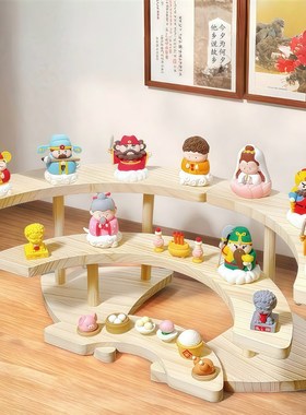 可爱财神爷摆件家用入户玄关工位办公室桌面情绪稳定小摆件装饰品