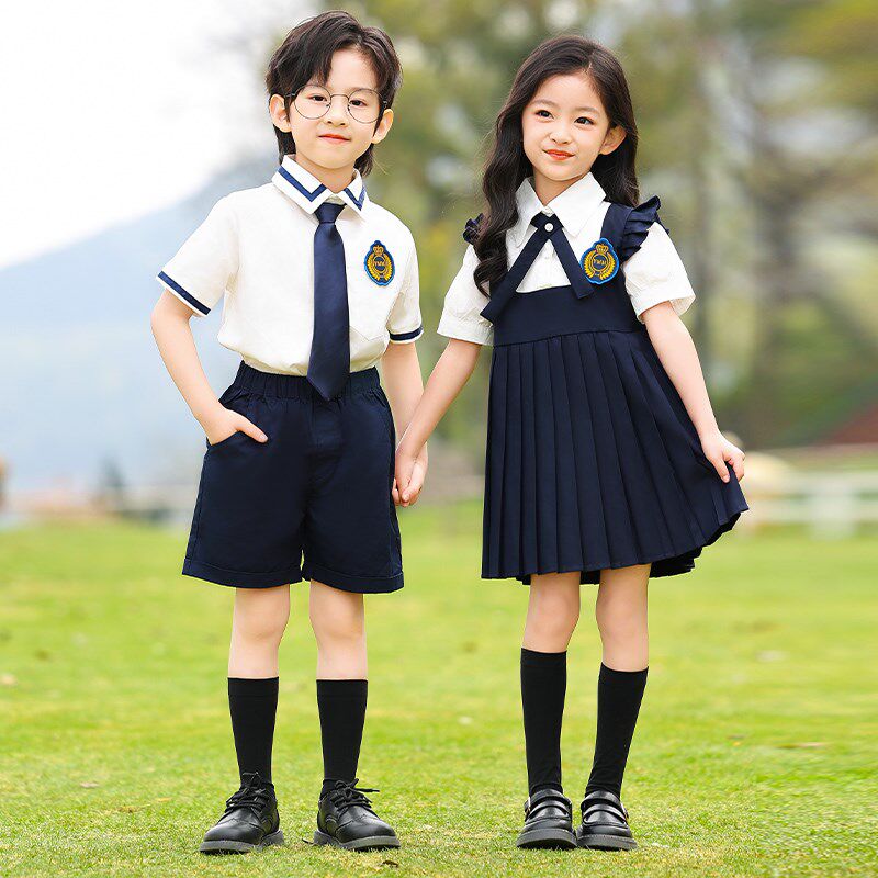 六一儿童节朗诵演出服幼儿园毕业照班服舞蹈服小学生合唱表演服装