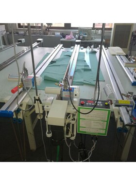 自动断布机千业电脑断u布机DB2DB3自动升降断布机