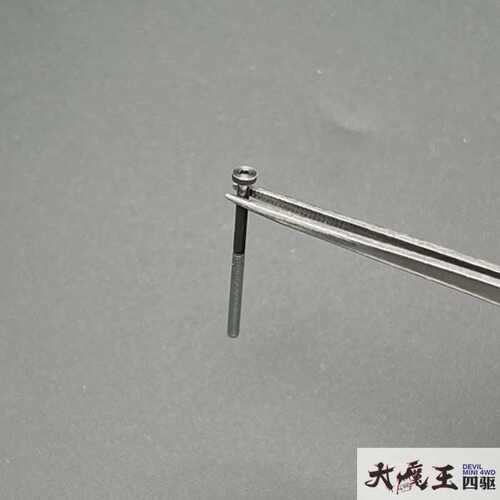 田宫15454四驱车配件精密车床加工129级强P化内六角螺丝改平头T