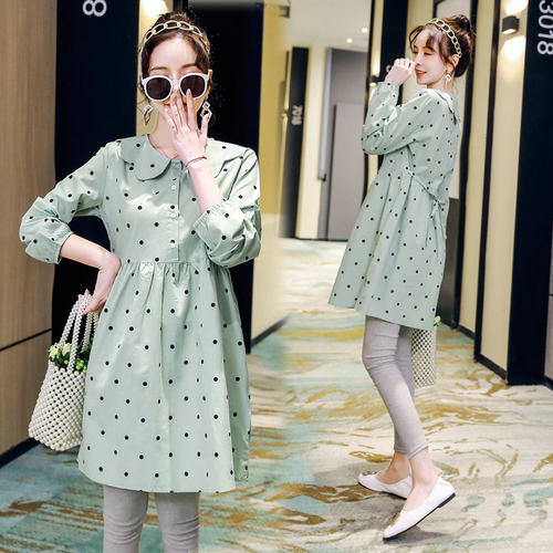 孕妇春装套装网红时尚款2023新款上衣春秋款裙子春季孕妇连衣裙女