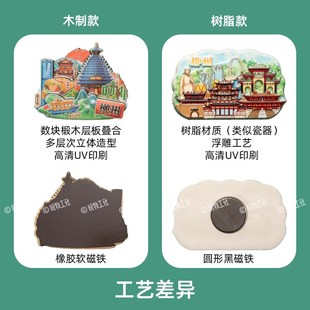 广西桂林北海柳州南宁旅游冰箱贴磁贴涠洲岛阳朔文创伴Y手礼纪念