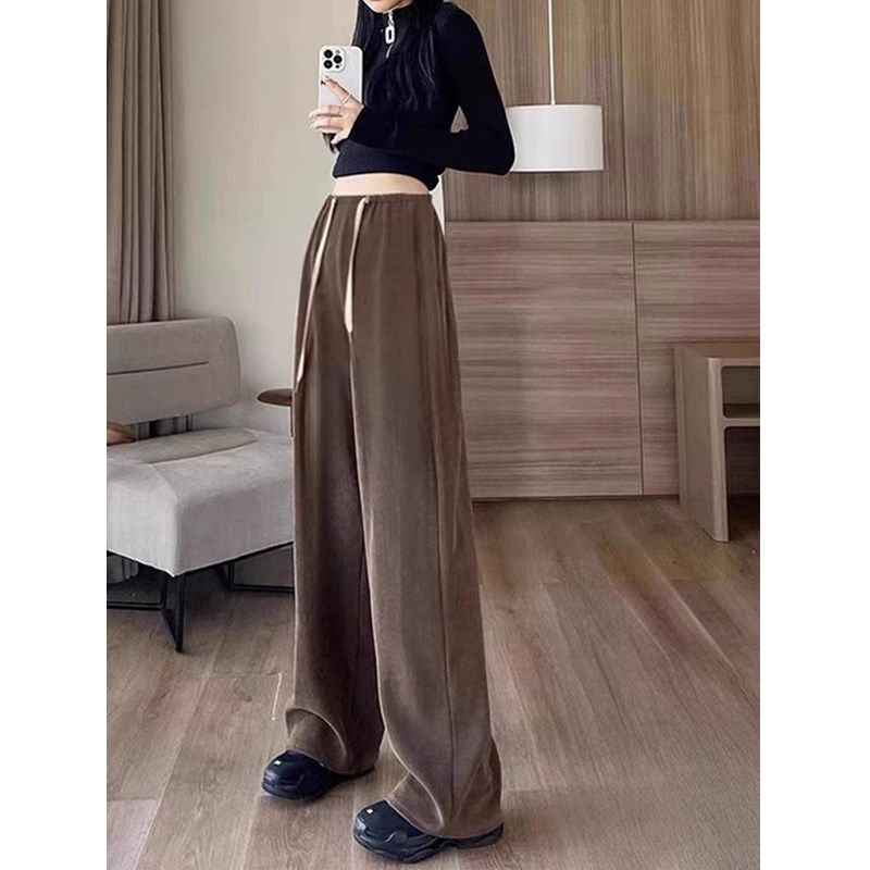 孕妇春秋装外穿宽松垂感拖地裤加绒加厚打底裤松紧托腹孕妇阔腿裤,孕妇装/孕产妇用品/营养,孕妇打底裤,淘宝优惠券,粉丝福利购,淘宝优惠卷