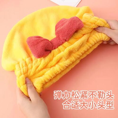下单立减干发帽吸水速干新款爱女生干发巾洗头发浴帽