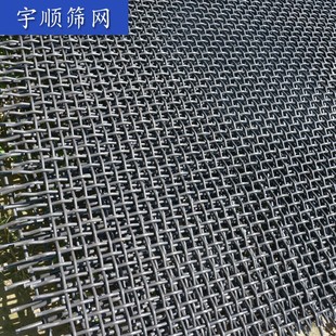 锰钢编织筛网网矿山振动筛沙子石料分级网矿山砂石小孔振动筛网