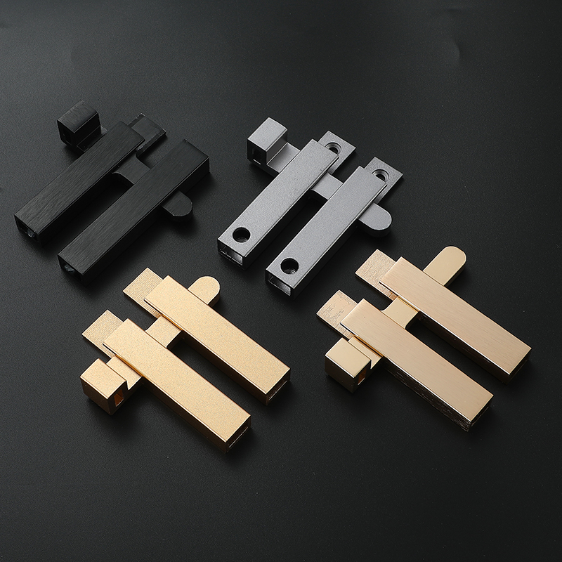 免打孔合金推拉大门房门木门卫生间玻璃门柜门门窗锁门明插销门栓