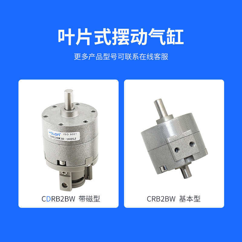 20气动旋转cdrbu2w10小型叶//片式/摆动15气缸4/度30crb2bw180/