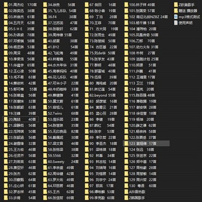 自选有歌词丨华语流行歌曲原唱车载校园乐坛金曲9后经典