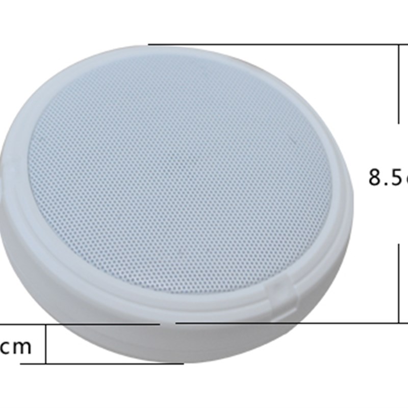 10年大华DH-22S数字海康网络拾音器白色吸顶安装可壁装