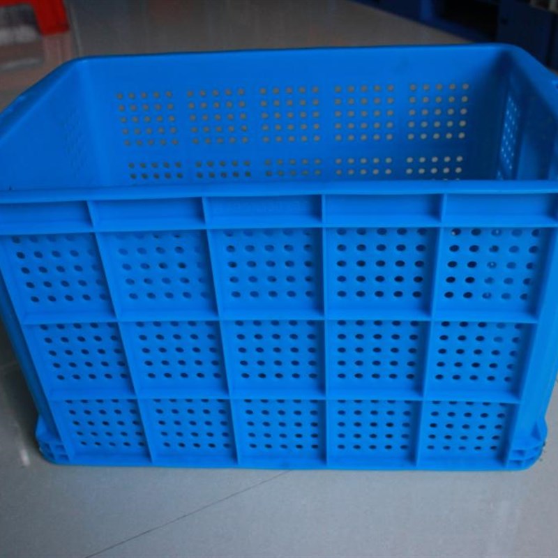 熟胶白色圆眼筐水果蔬菜周转筐塑料篮子网眼筐小眼樱桃网框透气匡