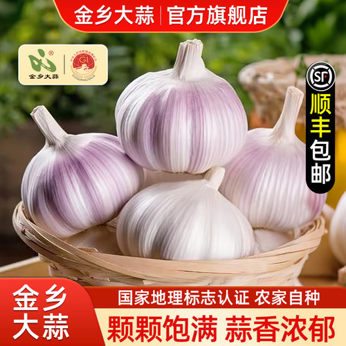 【顺丰包邮】山东金乡新鲜大蒜头