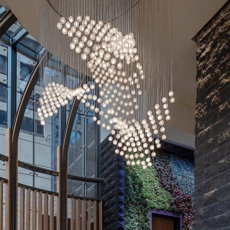 定制组合造型圆形泡泡球吊灯售楼部沙盘宴会厅酒店大堂非标工程灯,家装灯饰光源,酒店/宴会厅/餐饮吊灯,淘宝优惠券,粉丝福利购,淘宝优惠卷