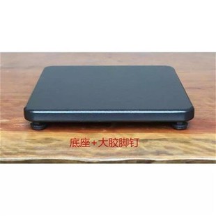 落地音箱低音炮底座音响避震防震减震板音响架子书架支架机架脚