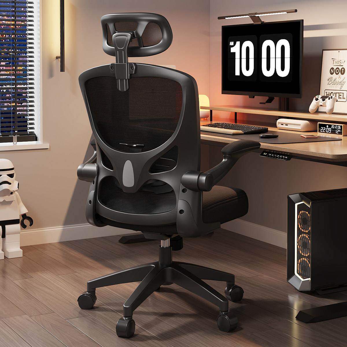 西昊s300人体工学椅电脑椅舒适久坐家用办公靠背电竞椅升降学习椅