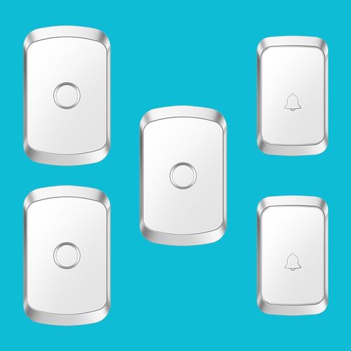 电子门铃无线家用智能超远距离遥控电池按钮二T拖三老人呼叫器