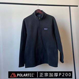 户外加厚保暖抓绒衣P20u0半拉链巴款 套头立领内胆休闲宽松外套男