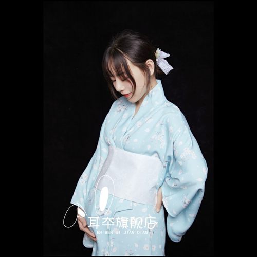新款孕妇拍照和服神明少女日式y浴衣和风写真艺术照影楼孕妇摄影
