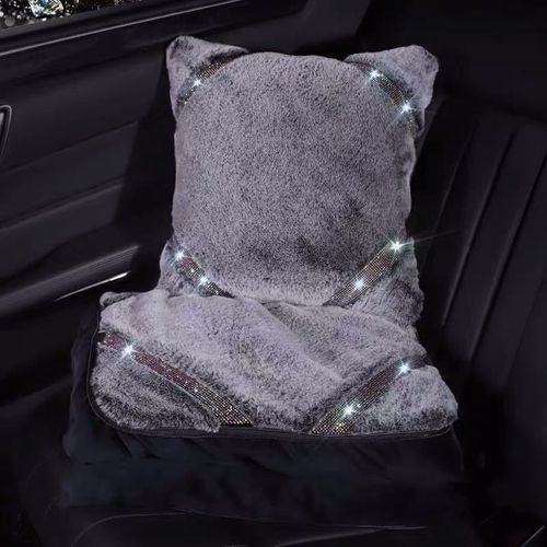 抱枕被子车载抱枕抱枕被子两用空调被车载小被子办公学生午休被子