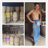 水缸 腌菜发酵陶缸红釉老式 斤容量陶瓷水缸 粗陶荷缸鱼缸