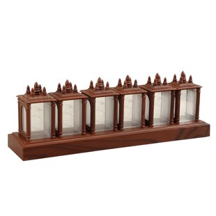 拟辉光管时钟LD灯电竞电脑搭桌面科技电子di数字创意