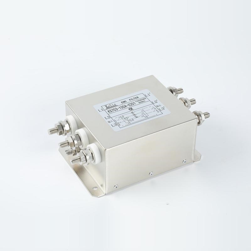 电源滤波器30A60A三相3s80V变频器输入伺服KS703100A0201