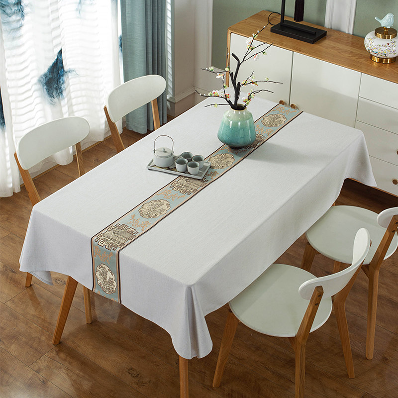 桌布布艺棉麻现代亚麻加厚餐桌布长方形家用素色盖巾台布,居家布艺,桌布,淘宝优惠券,粉丝福利购,淘宝优惠卷