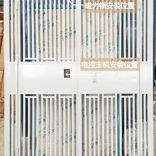 成都小区单元门入户镂空栅栏通风楼道对讲电控小院门防盗门楼宇门