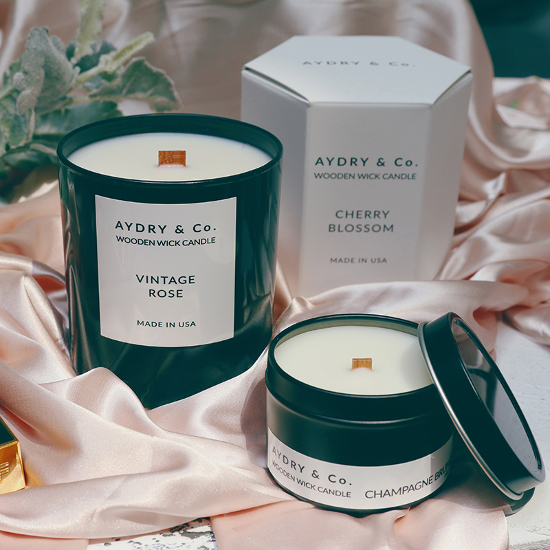 AYDRY&Co香薰蜡烛木质烛芯精油卧室室内安神aydryco助眠持久扩香