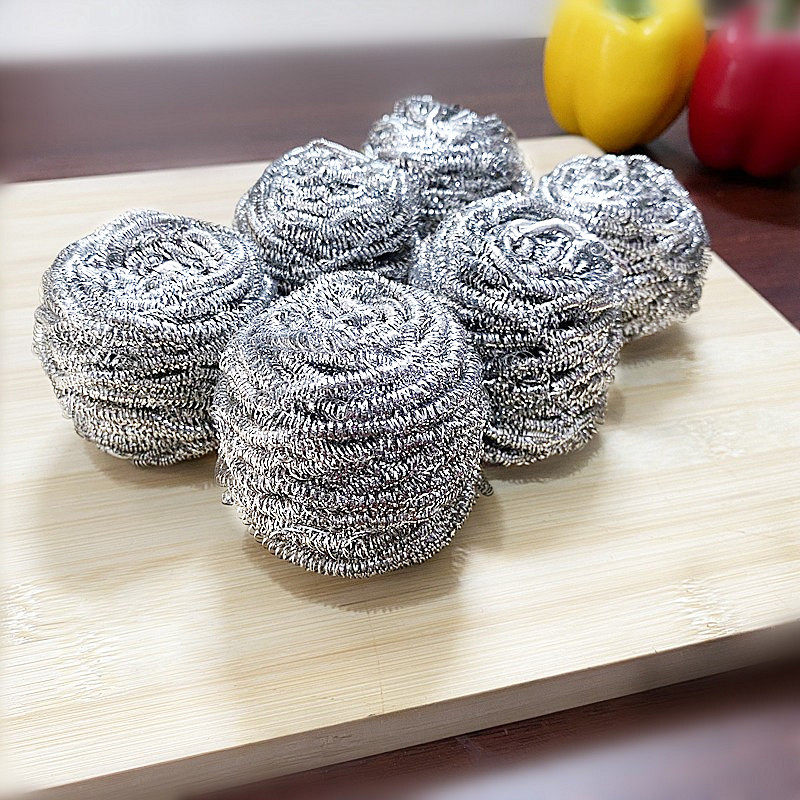 钢丝球洁球家用掉丝工业填充耐高温过钢丝网大号