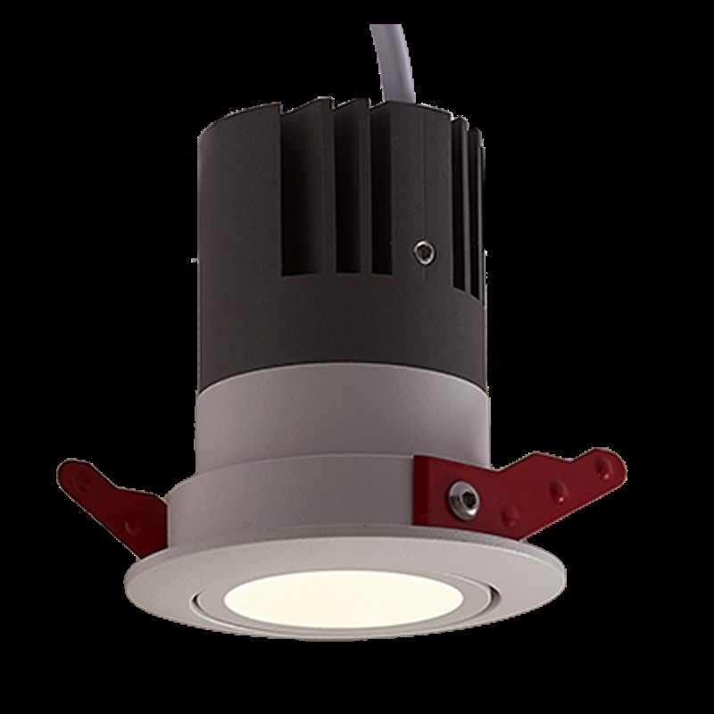 聚光射灯小角度嵌入式5度小光束角射灯防眩光酒吧餐桌聚焦天花灯