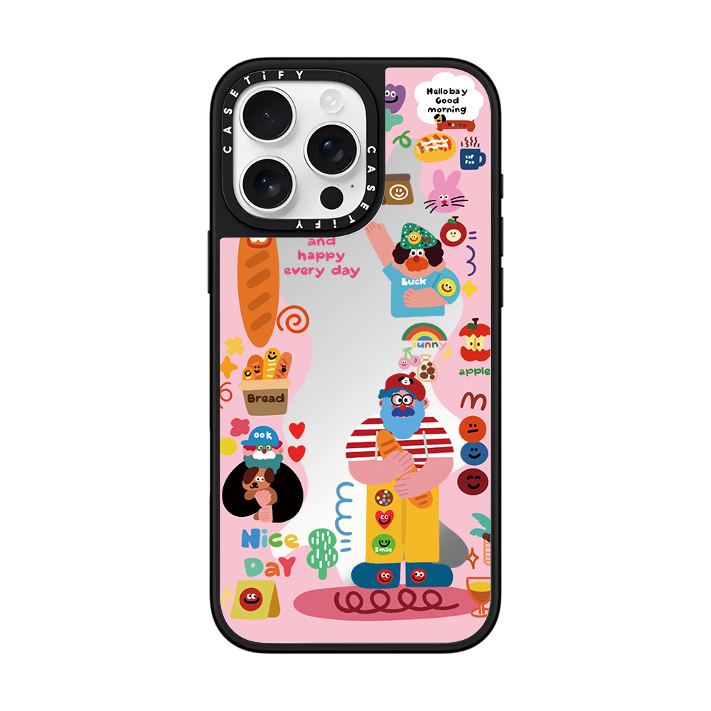 CASETi幸运老头联名卡通系列适用17pro壳15磁吸苹果14plus全包防