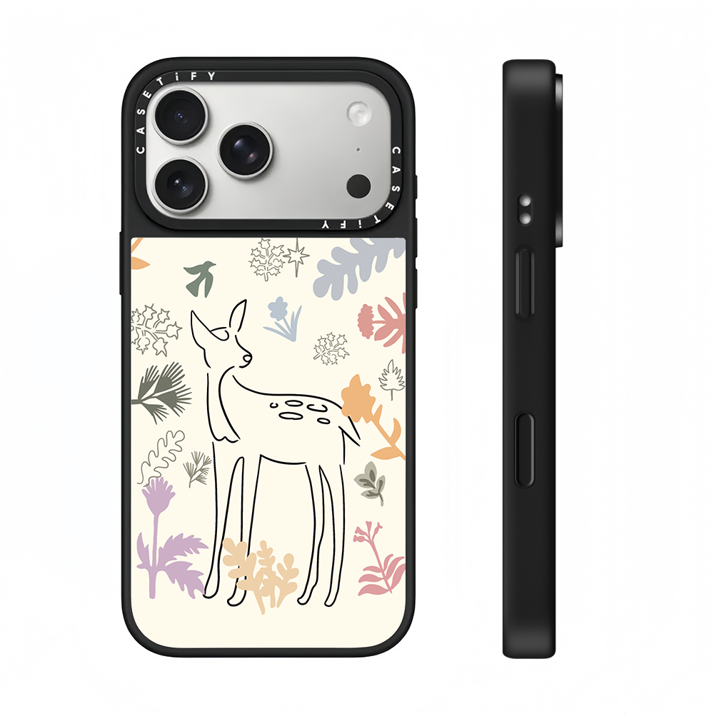 CASETi张子枫欧阳娜娜FY明星同款星星环绕小鹿苹果17promax机壳